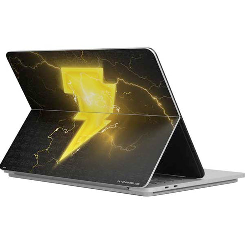 DC Comics Black Adam Lightning Bolt Surface Laptop Studio Skin